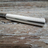 NORA #1424 - 7.5' AEB-L Stainless Kiritsuke - Ivory Juma
