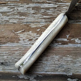 NORA #1424 - 7.5' AEB-L Stainless Kiritsuke - Ivory Juma