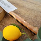 NORA Nakiri #1426 - AEB-L Stainless Steel - Pheasant Feather