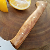 NORA Nakiri #1426 - AEB-L Stainless Steel - Pheasant Feather