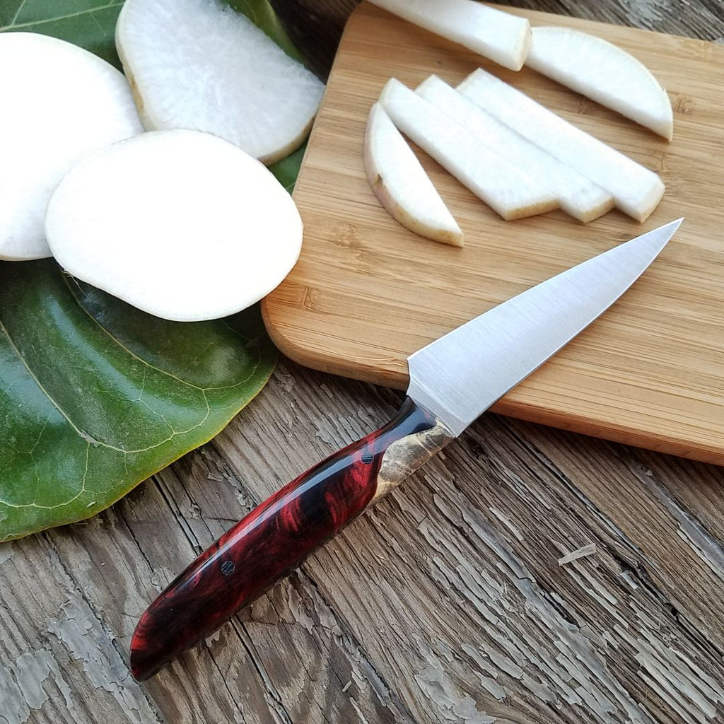 NORA #1438 - 3.5' Paring - Red Shokwood