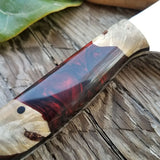 NORA #1436- 8.5' AEB-L Chef - Ruby Red Shokwood