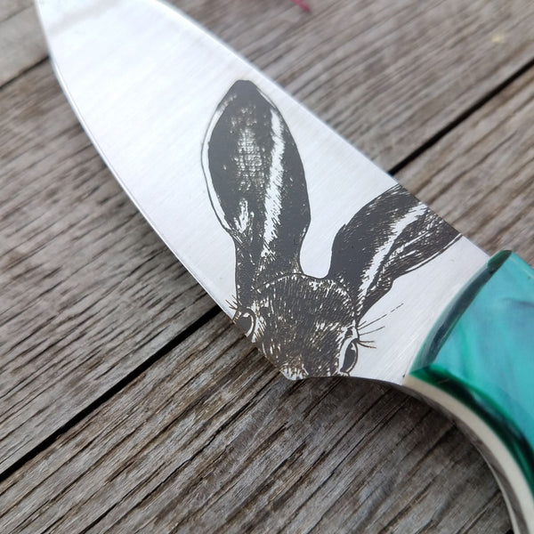 NORA #1461 - Everyday Carry (EDC) - White Rabbit – Nora Knives