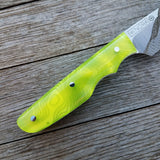 NORA #1461.5 - Everyday Carry (EDC) - Yellow Topographic Resin