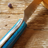 NORA #1463 - 7 Inch Line Slayer - Neptune Blue Micarta