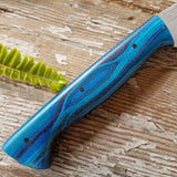 NORA #1463 - 7 Inch Line Slayer - Neptune Blue Micarta