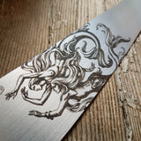 NORA #1472 - Daughters of Triton - 8' AEB-L Gyuto