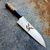 NORA #1776 - 8 Inch Americana Santoku - Blue