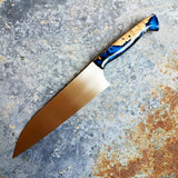 NORA #1776 - 8 Inch Americana Santoku - Blue