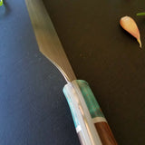NORA #1085 - 7.5 Inch Kiritsuke - Maple & Walnut