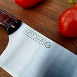 NORA #1088 - 7.5 Inch Kiritsuke - Ruby Red Shokwood