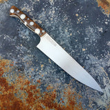 Chef #1102 - 52100 Carbon Steel - White Dots