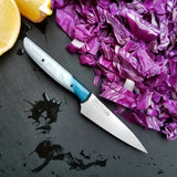 NORA #1119 - 3.5' Paring - Blue | Pearl Resin