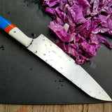 NORA #1110 - 7' CTS-XHP Gyuto - Blue | White G10