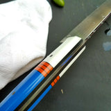 NORA #1110 - 7' CTS-XHP Gyuto - Blue | White G10
