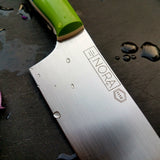 NORA #1110 - 7' CTS-XHP Gyuto - Green | Gray | Blue