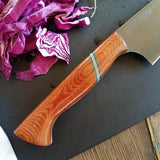 NORA #1124 - CPM-M4 Chef - Tan Linen Micarta