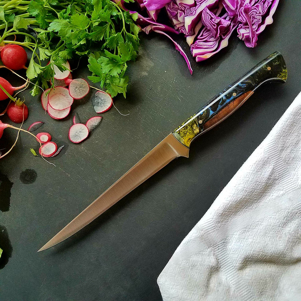 NORA Boning Knife #1130 - Distant Galaxy Shokwood