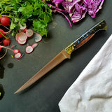 NORA Boning Knife #1130 - Distant Galaxy Shokwood