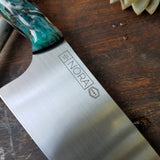 NORA #1141 - Teal Kiritsuke - AEB-L Stainless
