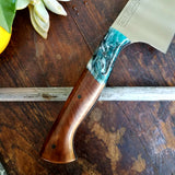 NORA #1141 - Teal Kiritsuke - AEB-L Stainless