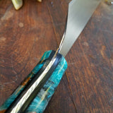 NORA #1141 - Teal Kiritsuke - AEB-L Stainless