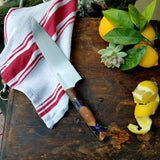 NORA #1145 - 7.5' Santoku - Purple Cross