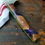 NORA #1145 - 7.5' Santoku - Purple Cross