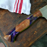 NORA #1145 - 7.5' Santoku - Purple Cross