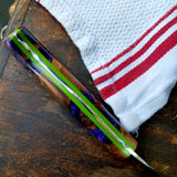 NORA #1145 - 7.5' Santoku - Purple Cross