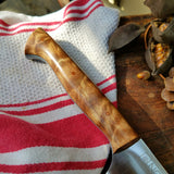 NORA #1150 - 12 Inch Cimeter - Figured Maple