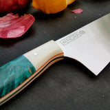 NORA #1166 - 10' Kiritsuke - Ocean Blue Box Elder