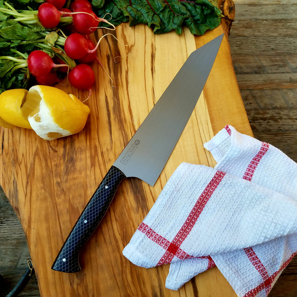 NORA #1173 - 10' Kiritsuke - Black C-Tek