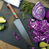 NORA #1201 - CPM-M4 Chef - Rosewood|Teal Blue Box Elder