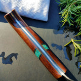 NORA #1201 - CPM-M4 Chef - Rosewood|Teal Blue Box Elder
