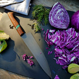 NORA #1201 - CPM-M4 Chef - Rosewood|Teal Blue Box Elder