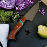 NORA #1201 - CPM-M4 Chef - Rosewood|Teal Blue Box Elder