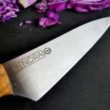 NORA #1187 - 3.5' Paring - Olivewood | Stripes