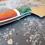 NORA #1222 - Padauk & Emerald Green Chef