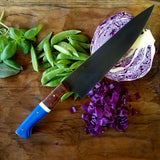 NORA #1250 - CPM-M4 Chef - Ironwood & Blue G10