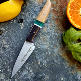 NORA # 1261 - 3.5 Inch Paring - Chef of the F*cking Year (Hickory & C-tek)