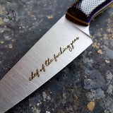 NORA # 1261 - 3.5 Inch Paring - Chef of the F*cking Year (Hickory & C-tek)