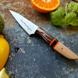 NORA #1260 - 3.5 Inch Paring - Chef of the F*cking Year (Hickory & Kirinite)