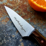 NORA #1260 - 3.5 Inch Paring - Chef of the F*cking Year (Hickory & Kirinite)