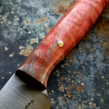 NORA #1263 - 3.5 Inch Paring - Chef of the F*cking Year (Pink Curly maple)