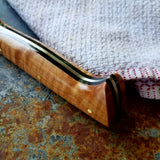 NORA #1281 - CPM-M4 8 Inch Gyuto - Curly Maple