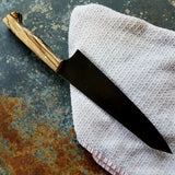 NORA #1283 - CPM-M4 8 Inch Gyuto - Spalted Maple