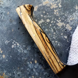 NORA #1283 - CPM-M4 8 Inch Gyuto - Spalted Maple