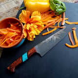 NORA #1292 - CPM-M4 8 Inch Gyuto - Cocobolo