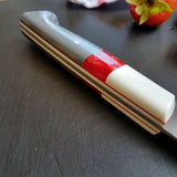 NORA # 1316 - CPM M4 8.5' Chef - Red | Gray | White